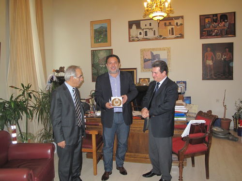 Ο Δήμαρχος Ηρακλείου με τους Βουλευτές Κύπρου