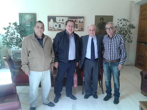 Επίσκεψη από το δήμαρχο Γερίου Κύπρου