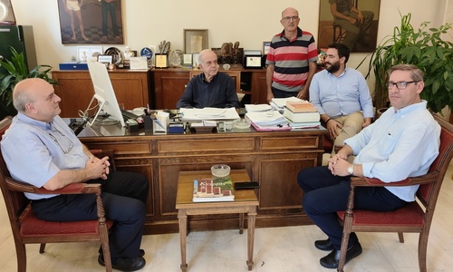 
Δήμαρχος Ηρακλείου - Υπογραφή Σύμβασης ΙΤΕ