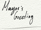 mayor's greeting