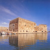 The seaward fortress dominating the entrance to the Venetian port, known as Castello del Molo, Rocca a Mare and Koules