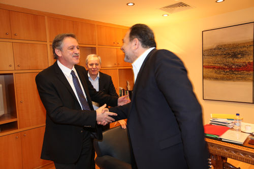 3) Συνάντηση στα γραφεία της ΚΕΔΕ με τον Υφυπουργό κ. Κουκουλόπουλο.