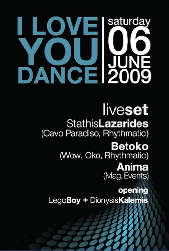 I love you Dance 2009 I love you Dance 2009