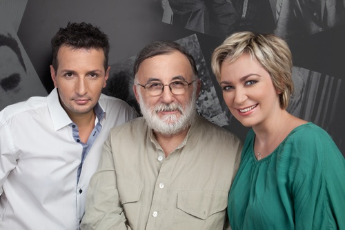 Θάνος Μικρούτσικος, Δημήτρης Μπάσης και Ρίτα Αντωνοπούλου