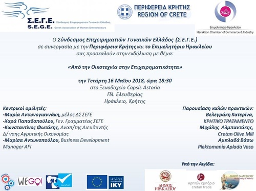 Από την Οικοτεχνία στην Επιχειρηματικότητα Από την Οικοτεχνία στην Επιχειρηματικότητα