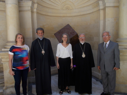 Εθιμοτυπική επίσκεψη στη Λότζια των Αρχιεπισκόπων Αρμενίων Κωνσταντινούπολης και Αρμενίας κ.κ. Άραμ Ατεσιάν και Τέσνικ Πετροσιάν