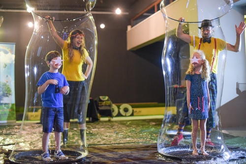 Μοναδικό θέαμα στα Γενέθλια του TALOS PLAZA