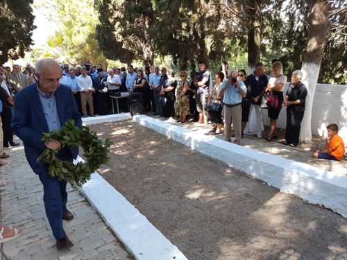  Ο Δήμαρχος Ηρακλείου στο μνημόσυνο των εκτελεσθέντων του Σοκαρά