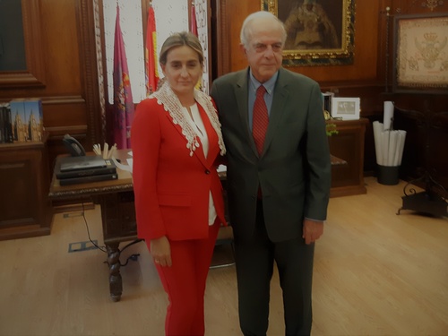   Δήμαρχος Ηρακλείου Βασίλης Λαμπρινός - Επίσκεψη Τολέδο