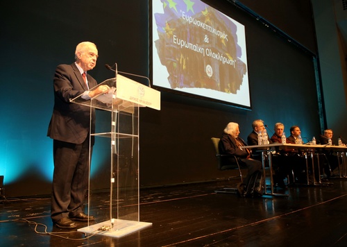 Δήμαρχος Ηρακλείου Βασίλης Λαμπρινός - Ομιλία για την Ευρώπη