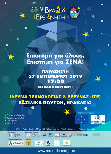 Βραδιά Ερευνητή 2019