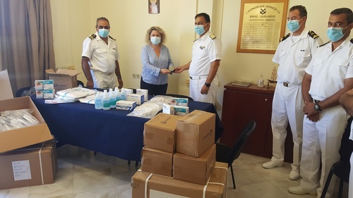 Συνάντηση Διοικήτριας 7ης ΥΠΕ με Περιφερειακό Διοικητή Κρήτης Λιμενικού Σώματος Συνάντηση Διοικήτριας 7ης ΥΠΕ με Περιφερειακό Διοικητή Κρήτης Λιμενικού Σώματος