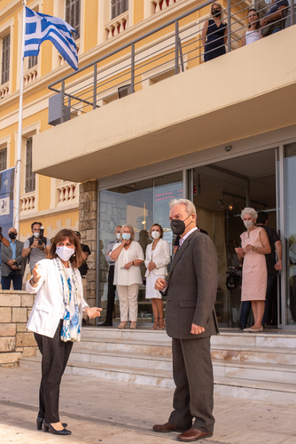 Επίσκεψη της Προέδρου της Δημοκρατίας  στο Ιστορικό Μουσείο Κρήτης