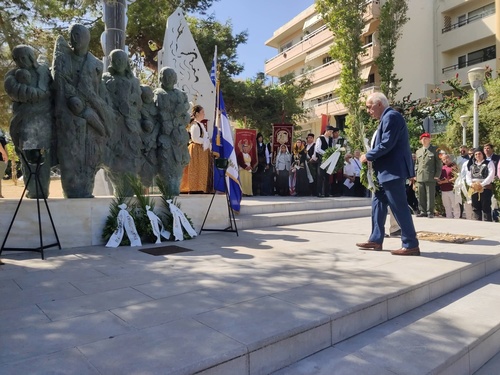 Ο Δήμαρχος Ηρακλείου Βασίλης Λαμπρινός στις εκδηλώσεις για την Ημέρα Εθνικής Μνήμης της Γενοκτονίας των Ελλήνων της Μικράς Ασίας 