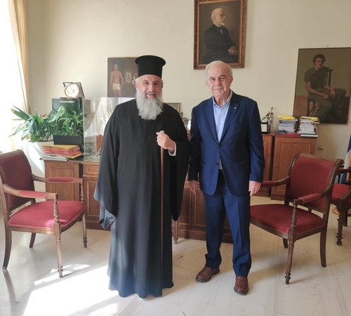 Συνάντηση Δημάρχου Ηρακλείου με Αρχιεπίσκοπο Κρήτης