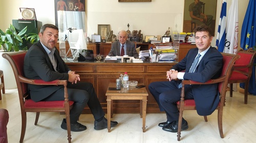 Συνάντηση Δημάρχου Ηρακλείου με Πρέσβη της Σερβίας στην Ελλάδα