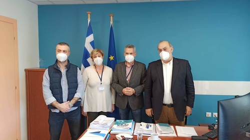 Συνάντηση Διοίκησης 7ης ΥΠΕ Κρήτης με τον Πρόεδρο του Εθνικού Κέντρου Αιμοδοσίας Συνάντηση Διοίκησης 7ης ΥΠΕ Κρήτης με τον Πρόεδρο του Εθνικού Κέντρου Αιμοδοσίας