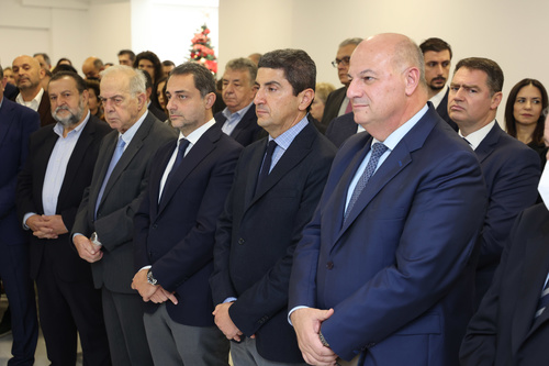 Δήμαρχος Ηρακλείου Βασίλης Λαμπρινός - Υπουργός Δικαιοσύνης Κώστας Τσιάρας