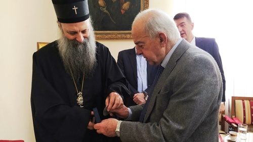 Πατριάρχης Σερβίας - Δήμαρχος Ηρακλείου