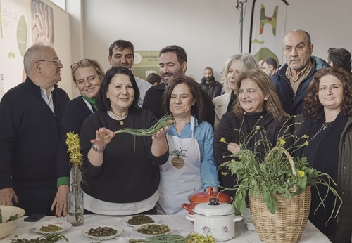 Μεγάλη συμμετοχή στις εκδηλώσεις του Δήμου Ηρακλείου στο χωριό Πυργού για την ανάδειξη της κρητικής κουζίνας 