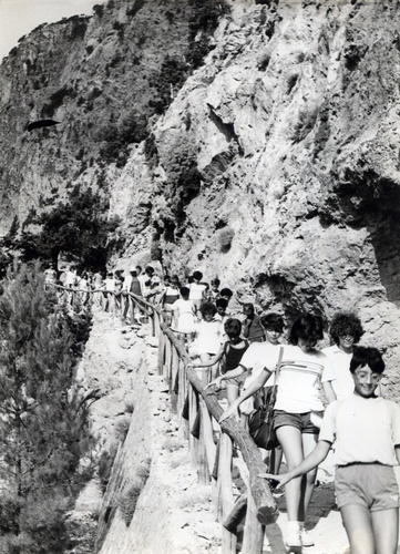 Φωτογραφία από το φαράγγι της Σαμαριάς από το αρχείο Αντώνη Πλυμάκη