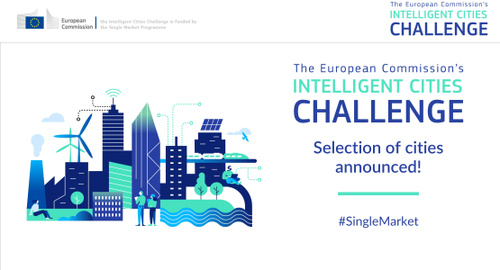 Το Ηράκλειο μια από τις 64 Ευρωπαϊκές πόλεις που επιλέχθηκαν για τη δεύτερη φάση της πρωτοβουλίας της Ευρωπαϊκής Επιτροπής Intelligent Cities Challenge (ICC)