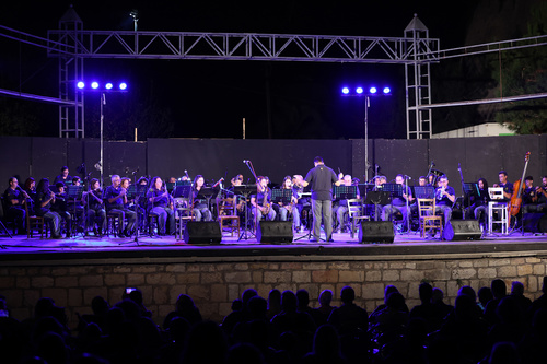 Δήμαρχος Ηρακλείου Βασίλης Λαμπρινός - Συναυλία Φιλαρμονικής Δήμου Ηρακλείου