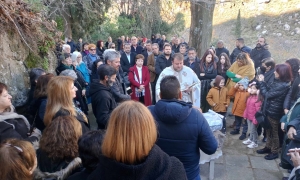 Πλήθος κόσμου στην εκδήλωση στο εκκλησάκι του Αγίου Αντωνίου στις Άνω Ασίτες