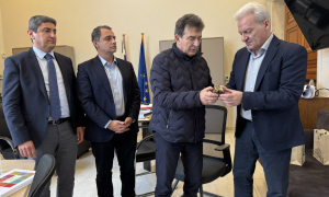 Συνάντηση του Δημάρχου Ηρακλείου με τον Υπουργό Προστασίας του Πολίτη στη Λότζια