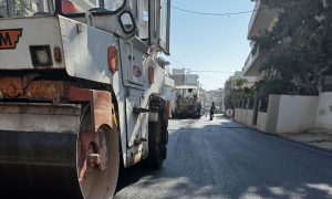  Νέα έργα ασφαλτοστρώσεων στην περιοχή του Μασταμπά από τον Δήμο Ηρακλείου