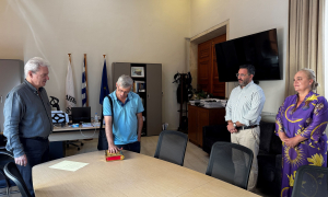  Ορκωμοσία νέου μόνιμου υπαλλήλου στο Δήμο Ηρακλείου

