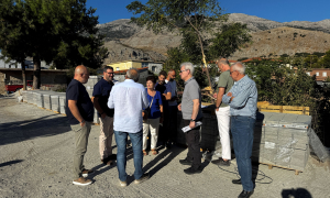 Σε εξέλιξη τα έργα ανάπλασης στις Άνω Ασίτες (video)

