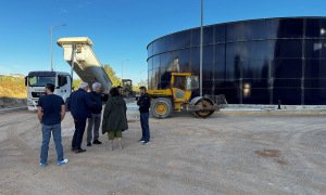 Στο έργο κατασκευής της μονάδας της ΔΕΥΑΗ που θα παράγει επιπλέον 30.000 κυβικά νερού άρδευσης ανά ημέρα ο Δήμαρχος Ηρακλείου (video)

