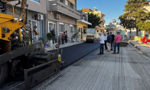 Συνεχίζεται το πρόγραμμα ασφαλτοστρώσεων από το Δήμο Ηρακλείου

