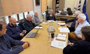 Η αντιμετώπιση της λειψυδρίας στο επίκεντρο συνάντησης εργασίας του Δημάρχου Ηρακλείου με την Διοίκηση του Ο.Α.Κ.

