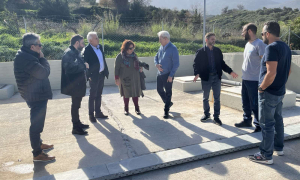 Στη μονάδα βιολογικής επεξεργασίας λυμάτων Κάτω Ασιτών ο Δήμαρχος Ηρακλείου Αλέξης Καλοκαιρινός