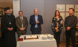 Με αισιοδοξία και ευχές η κοπή της πίτας της ΔΕΠΑΝΑΛ από το Δήμαρχο Ηρακλείου στο «Μαρίνα»