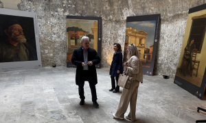 Έργα της Δημοτικής Πινακοθήκης Ηρακλείου στα Ενετικά Τείχη

