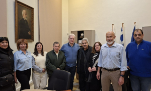 Συνάντηση του Δημάρχου Ηρακλείου Αλέξη Καλοκαιρινού με τον Πολιτιστικό Σύλλογο Αγίας Αικατερίνης