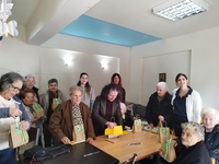 Εκδήλωση στο Κ.Η.Φ.Η Αγίας Τριάδας του Δήμου Ηρακλείου για τη Παγκόσμια Ημέρα της ΓυναίκαςΜια όμορφη εκδήλωση αφιερωμένη σε όλες τις γυναίκες
που με τη δύναμη, την αγάπη και την προσφορά τους εμπνέουν καθημερινά,
διοργάνωσε το Κέντρο
Ημερησίας Φροντίδας Ηλικιωμένων(Κ.Η.Φ.Η) Αγίας Τριάδας του Δήμου Ηρακλείου, σε
συνεργασία με τις φοιτήτριες του
ΕΛΜΕΠΑ, με αφορμή τη Παγκόσμια Ημέρα της Γυναίκας.
 
 
