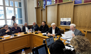 Αλέξης Καλοκαιρινός: «Δημοτικό Συμβούλιο και ΕΣΔΑΚ λένε όχι στην καύση απορριμμάτων»Την σαφή πολιτική θέση που έγινε απόφαση της Εκτελεστικής Επιτροπής του Ενιαίου Συνδέσμου Διαχείρισης Απορριμμάτων Κρήτης (ΕΣΔΑΚ) και του Δημοτικού Συμβουλίου Ηρακλείου για τροποποίηση της Στρατηγικής Μελέτης Περιβαλλοντικών Επιπτώσεων (ΣΜΠΕ) του Πάρκου Κυκλικής Οικονομίας στην περιοχή «Μαύρος Σπήλιος», με σκοπό να μην μπορεί να αναπτυχθεί καμία μονάδα υψηλής όχλησης, όπως η μονάδα καύσης απορριμμάτων, παρουσίασε ο Δήμαρχος Ηρακλείου και Πρόεδρος του ΕΣΔΑΚ Αλέξης Καλοκαιρινός κατά τη συνεδρίαση της Επιτροπής Περιβάλλοντος της Περιφέρειας Κρήτης την Πέμπτη 26/3.

