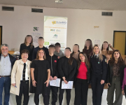 Στην εκδήλωση του 8ου Γυμνασίου Ηρακλείου για το πρόγραμμα «Ecomobility» η Αντιδήμαρχος ΕθελοντισμούΤην ολοκληρωμένη και
επιστημονικά τεκμηριωμένη μελέτη για τα προβλήματα της περιοχής τους παρουσίασαν
μαθήτριες και μαθητές του 8ου Γυμνασίου Ηρακλείου στο πλαίσιο του
προγράμματος «Ecomobility».
 
 
