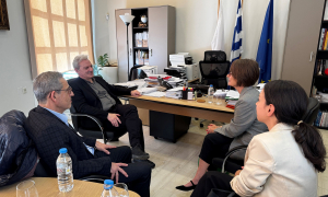 Συνάντηση του Δημάρχου Ηρακλείου με την Πρέσβη της Φινλανδίας στην Ελλάδα
