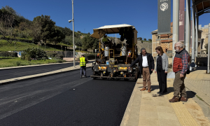 Ασφαλτόστρωση στην Λ. Πλαστήρα, στο ύψος του Πολιτιστικού Συνεδριακού Κέντρο Ηρακλείου (video)
