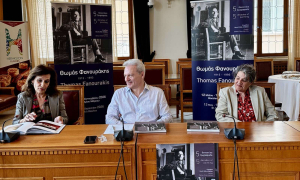 Στη Βασιλική του Αγίου Μάρκου η πρώτη μεγάλη αναδρομική έκθεση «Θωμάς Φανουράκης. 5 δεκαετίες ζωγραφικής» (video)
Στη Βασιλική του Αγίου Μάρκου η πρώτη μεγάλη αναδρομική έκθεση «Θωμάς Φανουράκης. 5 δεκαετίες ζωγραφικής» (video)