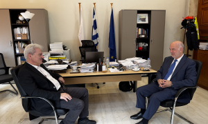Αλέξης Καλοκαιρινός: «Ο Δήμος Ηρακλείου ενδιαφέρεται και θα εξακολουθεί να ενδιαφέρεται εμπράκτως για την δημιουργία του νέου Δικαστικού Μεγάρου και τη βελτίωση των συνθηκών απονομής της Δικαιοσύνης»
