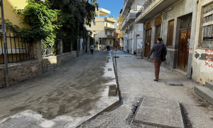 Στο τελευταίο στάδιο η ανακατασκευή του πεζοδρομημένου τμήματος της Ταξιάρχου Μαρκοπούλου
Στο τελευταίο στάδιο η ανακατασκευή του πεζοδρομημένου τμήματος της Ταξιάρχου Μαρκοπούλου