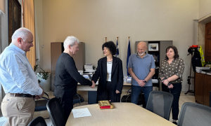 Ορκωμοσία νέας μόνιμης υπαλλήλου στο Δήμο Ηρακλείου

