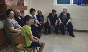Στο Δημοτικό Σχολείου Προφήτη Ηλία τα μέλη του Κ.Η.Φ.Η Τεμένους του Δήμου Ηρακλείου Στο Δημοτικό Σχολείου Προφήτη Ηλία τα μέλη του Κ.Η.Φ.Η Τεμένους του Δήμου Ηρακλείου