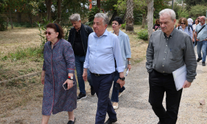 Αυτοψία σε εργασίες στα Ενετικά Τείχη από την Υπουργό Πολιτισμού, τον Περιφερειάρχη Κρήτης και τον Δήμαρχο Ηρακλείου (video Αυτοψία σε εργασίες στα Ενετικά Τείχη από την Υπουργό Πολιτισμού, τον Περιφερειάρχη Κρήτης και τον Δήμαρχο Ηρακλείου (video